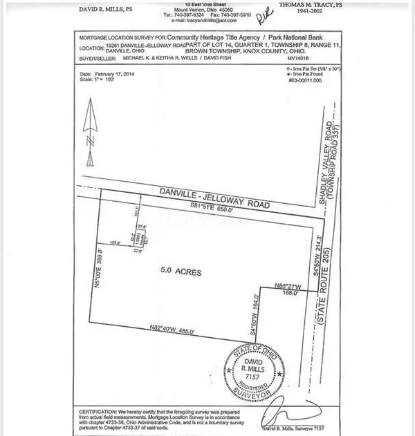 Danville, OH 43014,19261 Danville Jelloway Road
