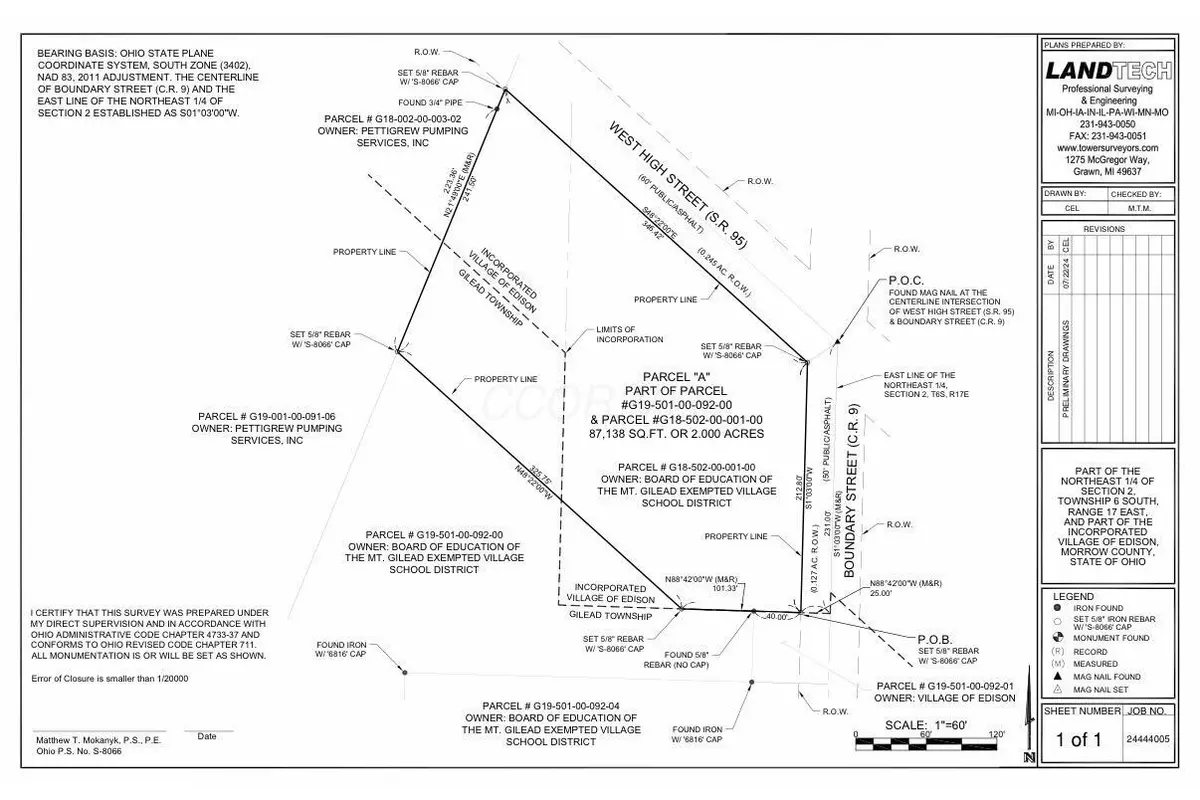 Edison, OH 43320,103 W High Street