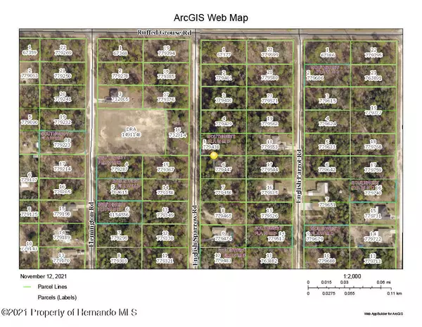 0 English Sparrow Road, Weeki Wachee, FL 34614