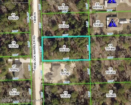 Weeki Wachee, FL 34614,8 HEMLOCK WARBLER Road