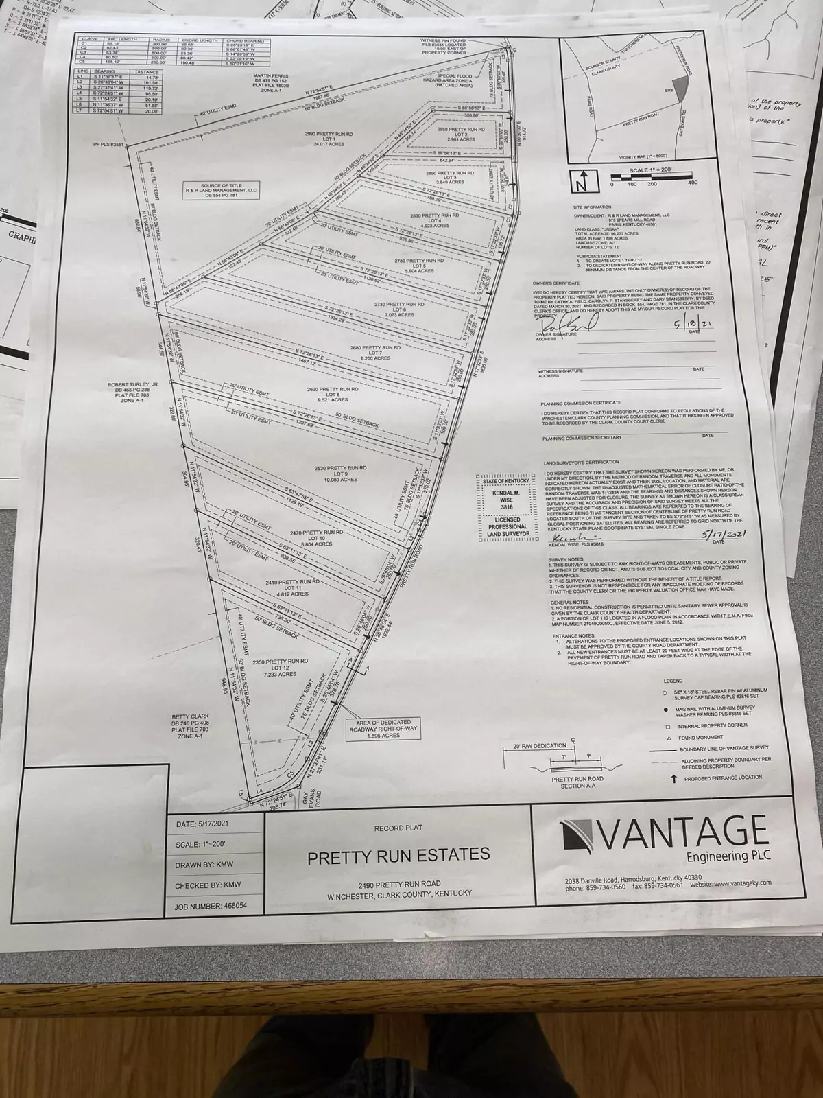 Winchester, KY 40391,2990 Pretty Run Road #Lot #1