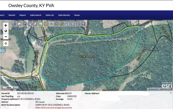 Booneville, KY 41314,00 Farm Ky 30 Chadwell Road