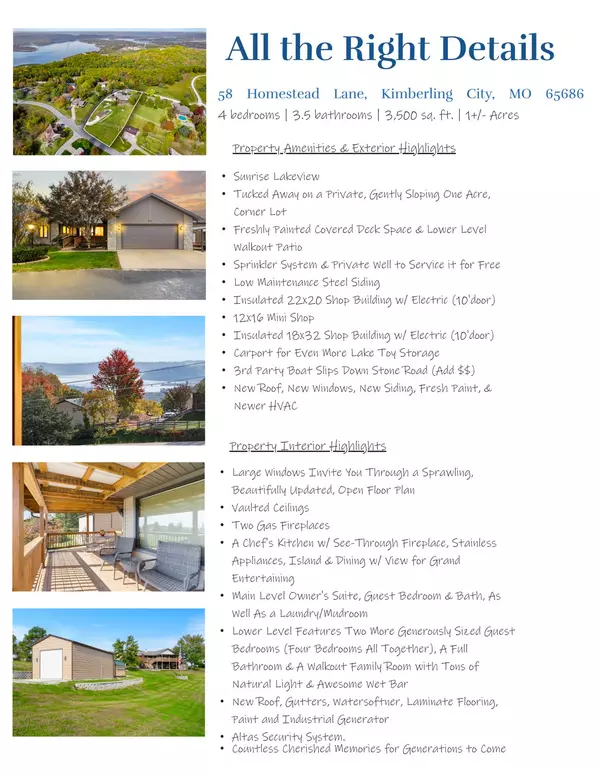 Kimberling City, MO 65686,58 Homestead LN