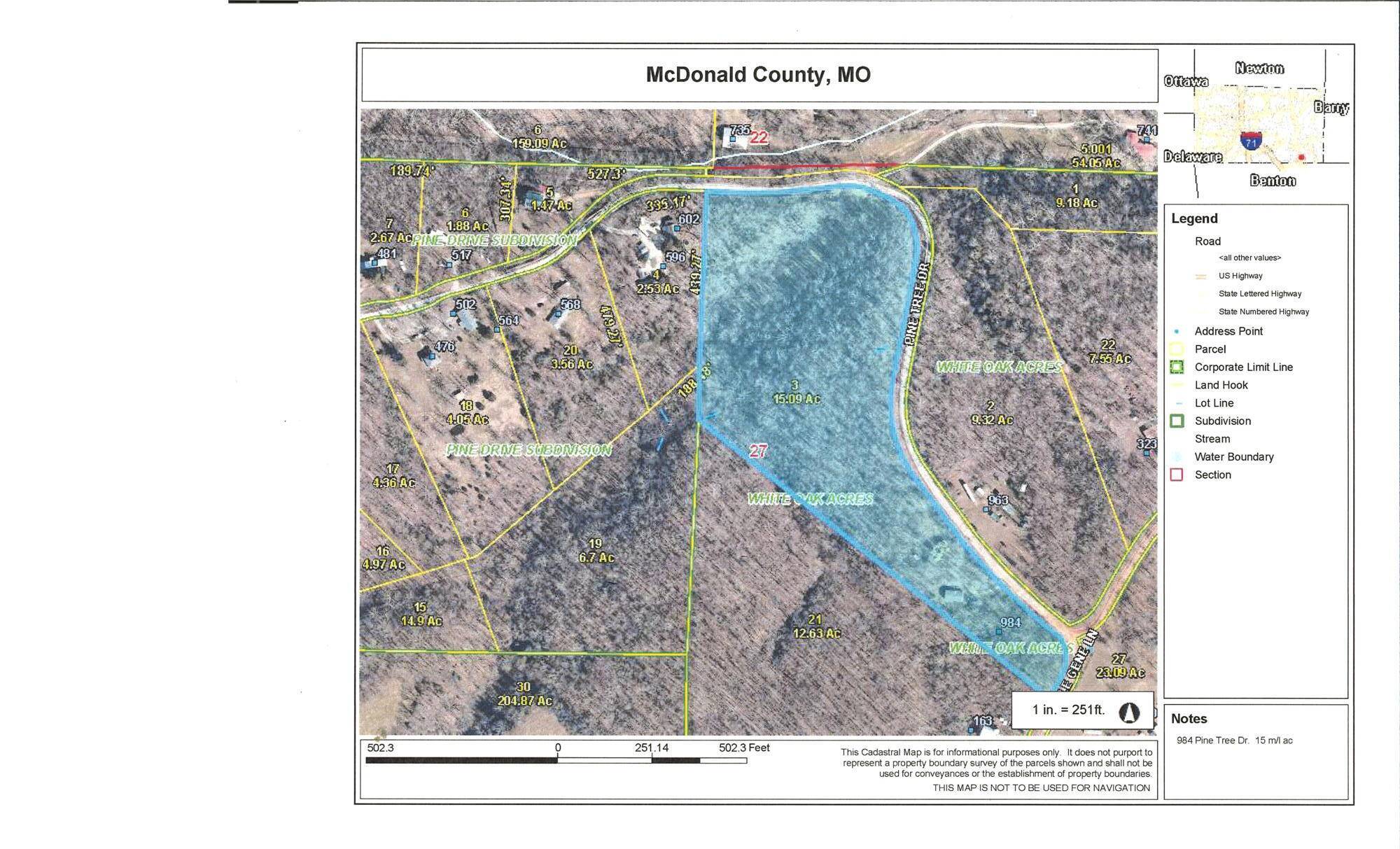 Pineville, MO 64856,984 Pine Tree Dr