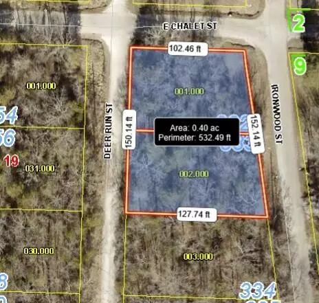 Shell Knob, MO 65747,000 Ironwood Lots 332-333 Street