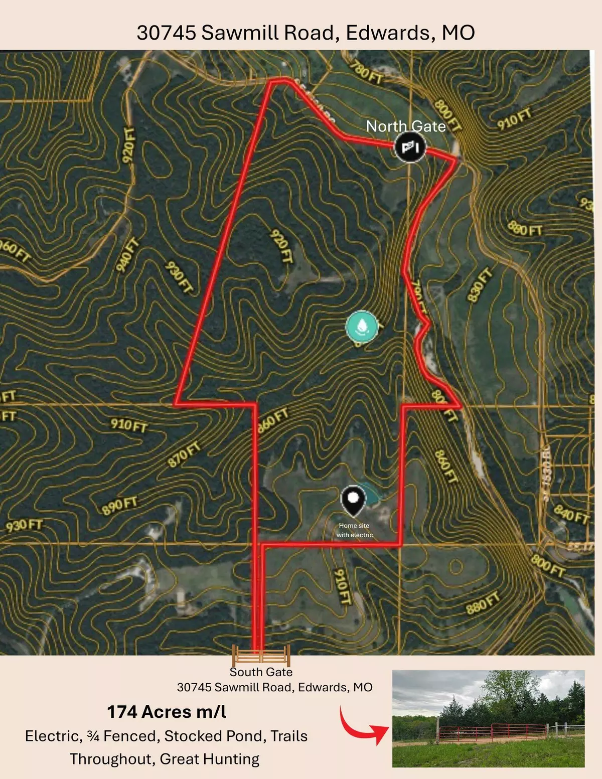 Edwards, MO 65326,30745 Sawmill Road