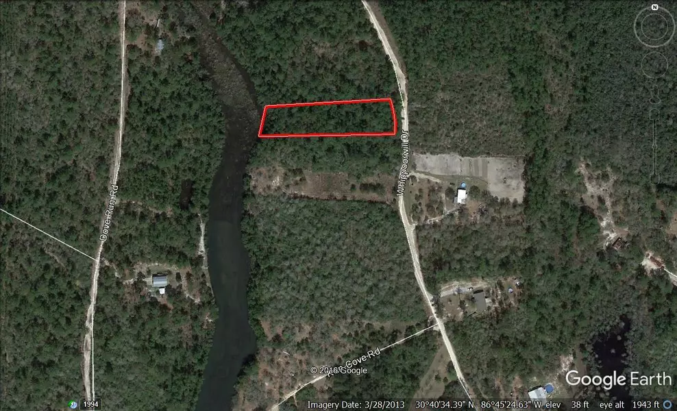 1.08 AC XXX Whippoorwill Drive, Holt, FL 32564