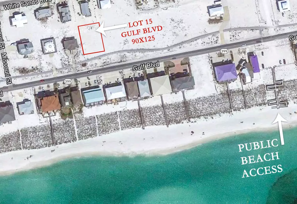 Navarre, FL 32566,LOT 15 Gulf Boulevard