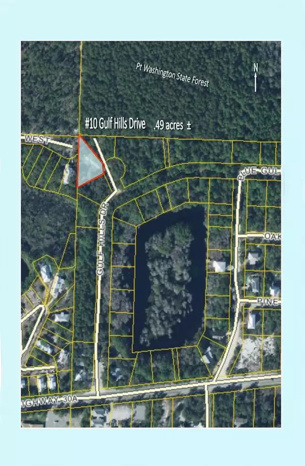 Santa Rosa Beach, FL 32459,LOT 10 Gulf Hills Drive