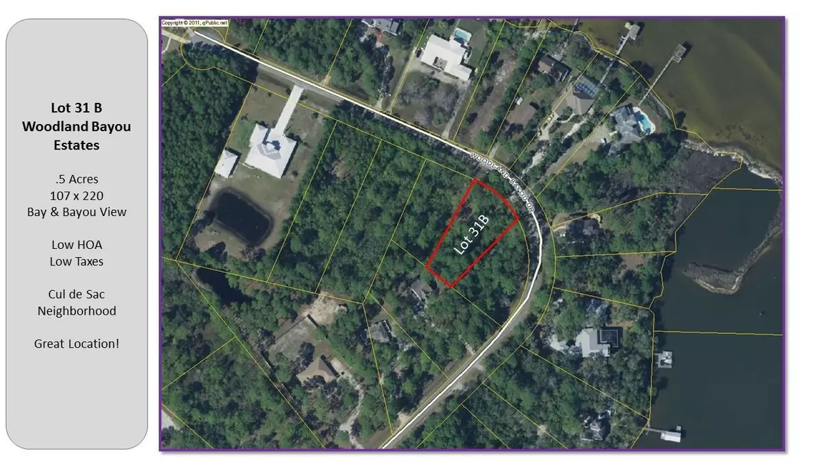 Santa Rosa Beach, FL 32459,Lot 31B Woodland Bayou Drive