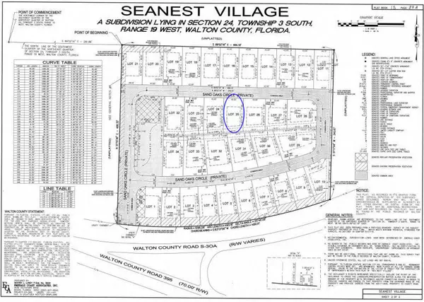 Santa Rosa Beach, FL 32459,Lot 25 Sand Oaks Circle