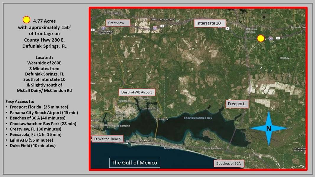 Lot 5 E County Hwy 280, Defuniak Springs, FL 32435