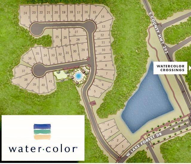 Lot 18 Park District WaterColor, Santa Rosa Beach, FL 32459