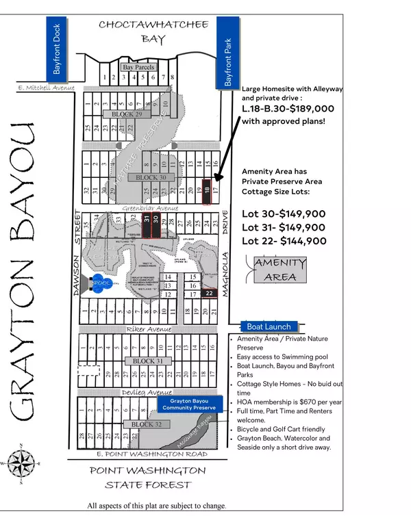 Santa Rosa Beach, FL 32459,Lot 30 Greenbriar Lane