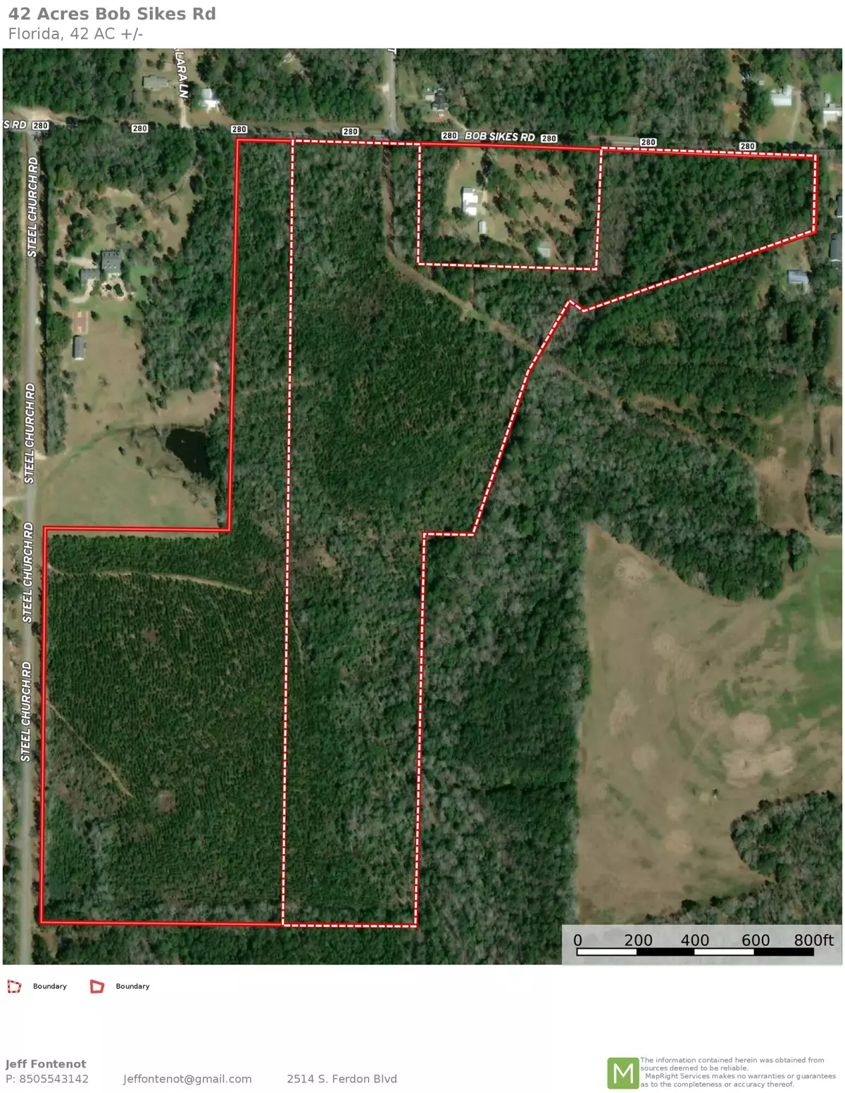 Defuniak Springs, FL 32435,37 Acres Bob Sikes Road