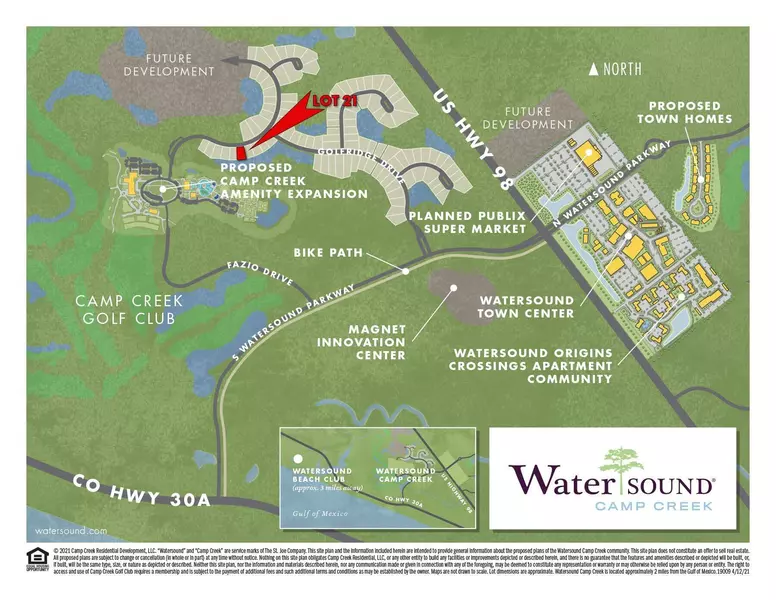 Lot 21 Windsong Drive, Inlet Beach, FL 32461