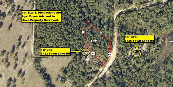 1.25 Ac Fawn Lake Road,  Crestview,  FL 32539