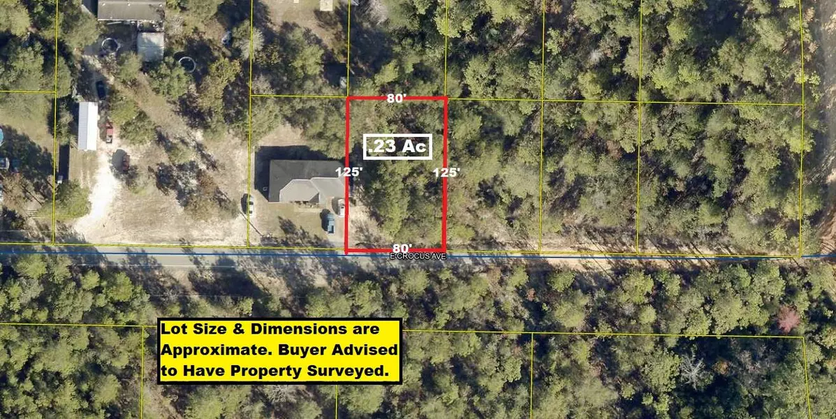 Lot 40 E Crocus Avenue, Defuniak Springs, FL 32433