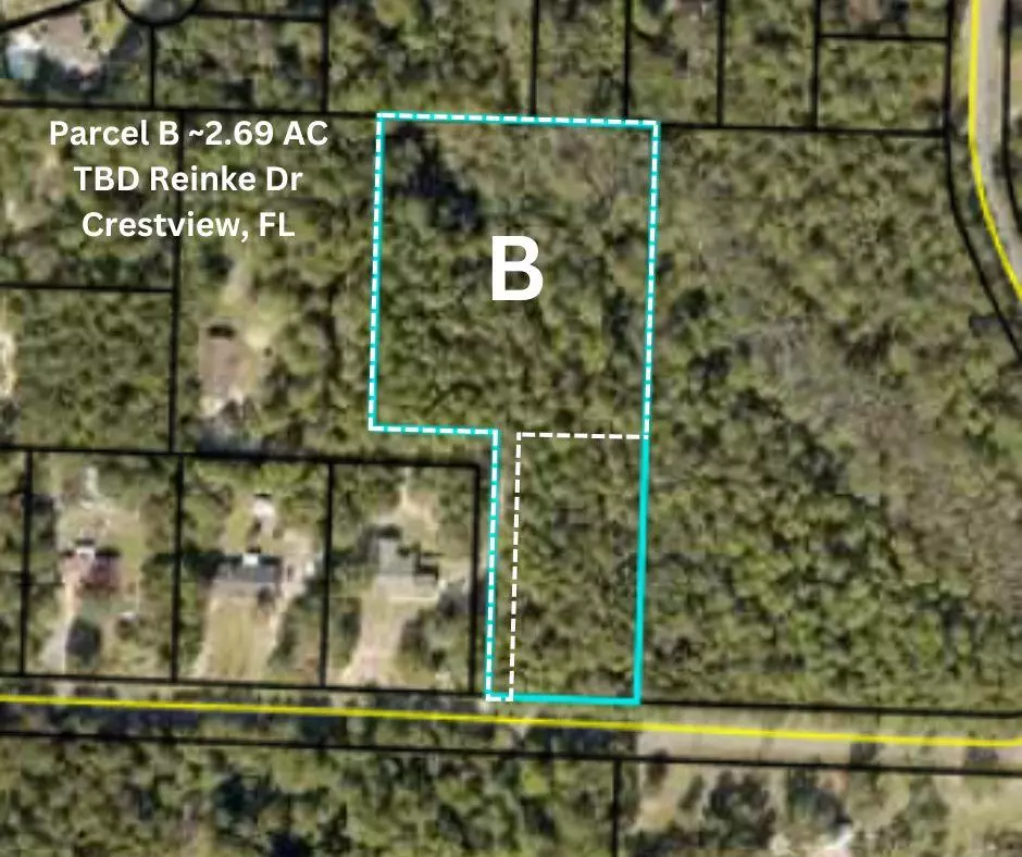 Crestview, FL 32539,TBD Parcel B 2.69 AC Reinke Drive