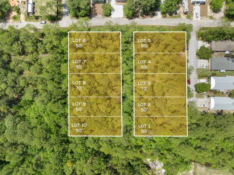 Lots 1-10 Central 6Th Street, Santa Rosa Beach, FL 32459