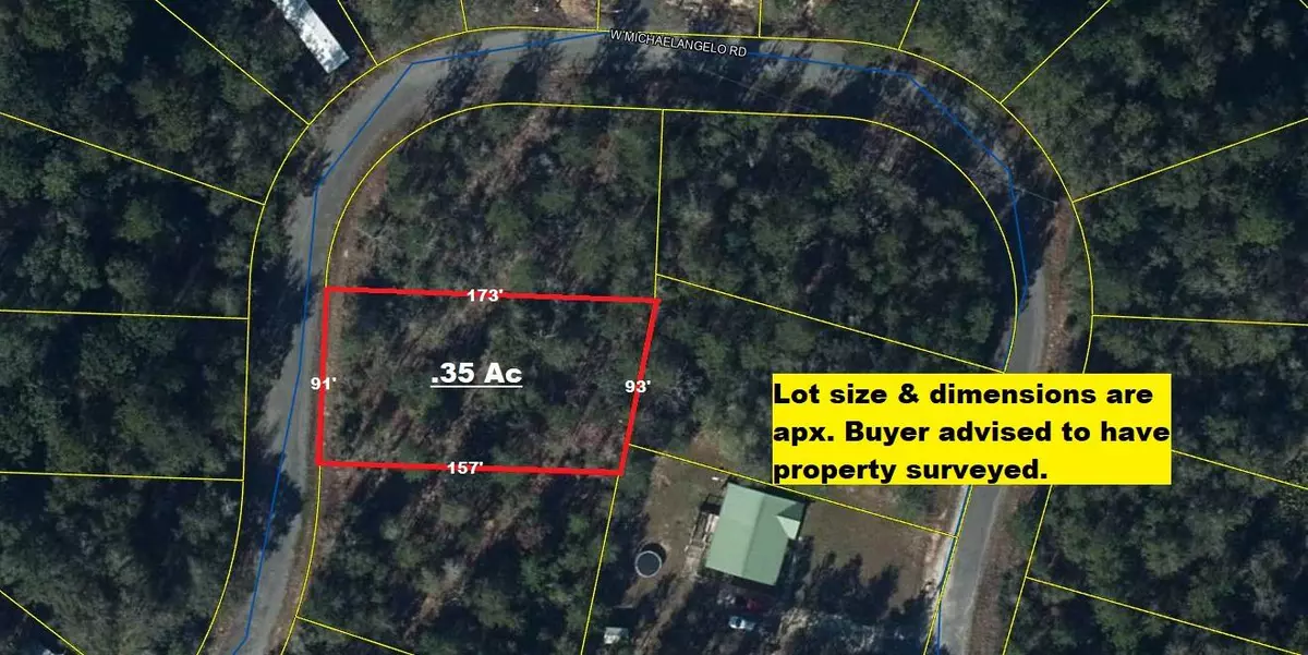 Defuniak Springs, FL 32433,Lot 10 W Michaelangelo Road