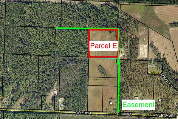 Parcel E Melton Road, Baker, FL 32531