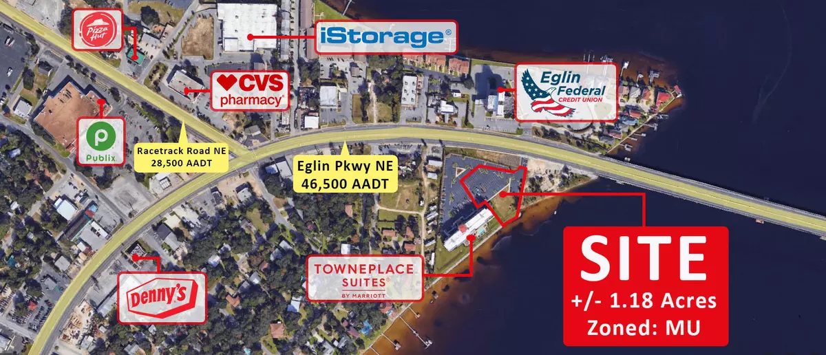 Fort Walton Beach, FL 32547,843 Eglin Parkway