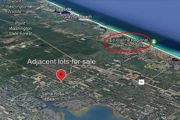 Santa Rosa Beach, FL 32459,Lots13-15 Chat Holley Road