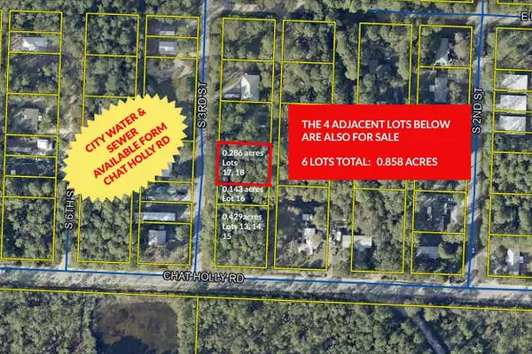 Santa Rosa Beach, FL 32459,Lot#17,18 S 3rd Street