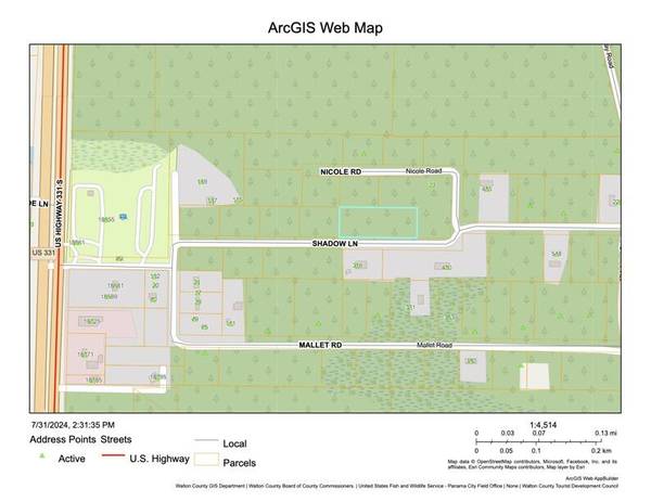 Lots 12/13 Shadow Lane, Freeport, FL 32439