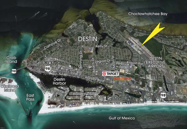 1001 Airport Road  #Lot 1, Block 8, Destin, FL 32541