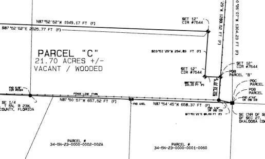 20 Acres+- N Jack Road, Laurel Hill, FL 32567