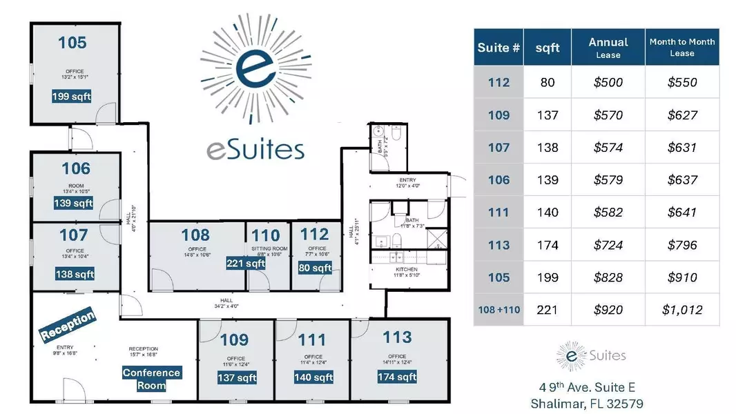 4 9th Avenue  #E112, Shalimar, FL 32579