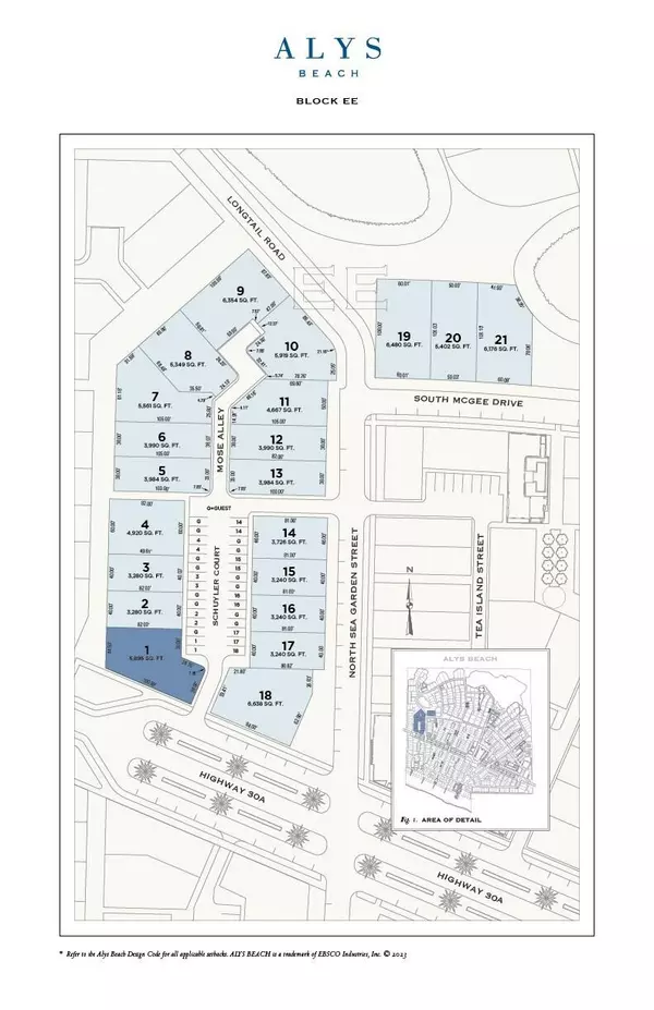 EE1 Schuyler Court, Inlet Beach, FL 32461