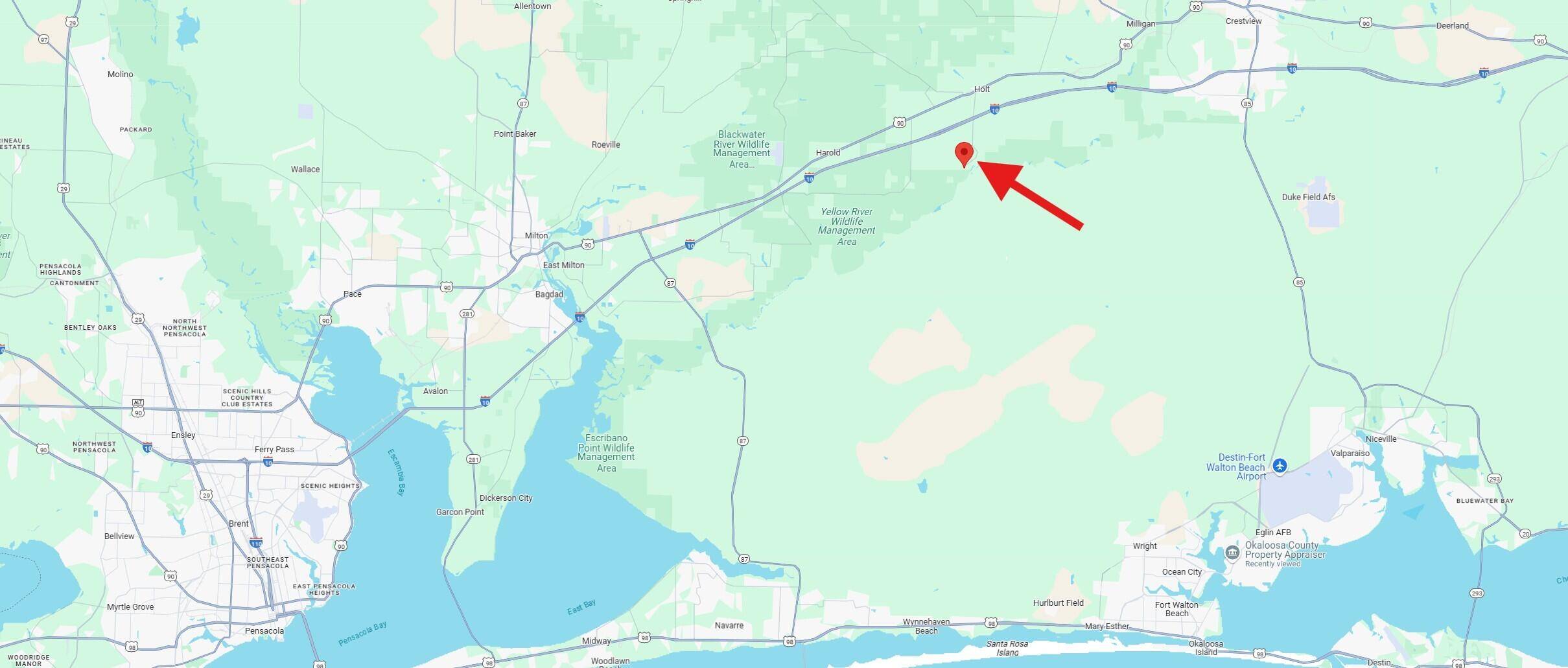 Holt, FL 32564,0 Yellow River Log Lake Road