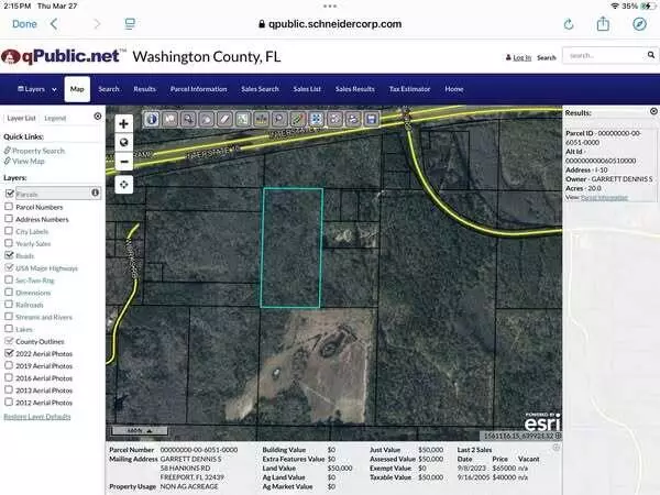 XXX Works Road, Caryville, FL 32427
