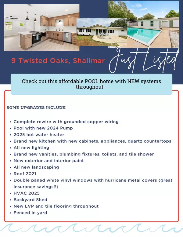 Shalimar, FL 32579,9 Twisted Oak Trail