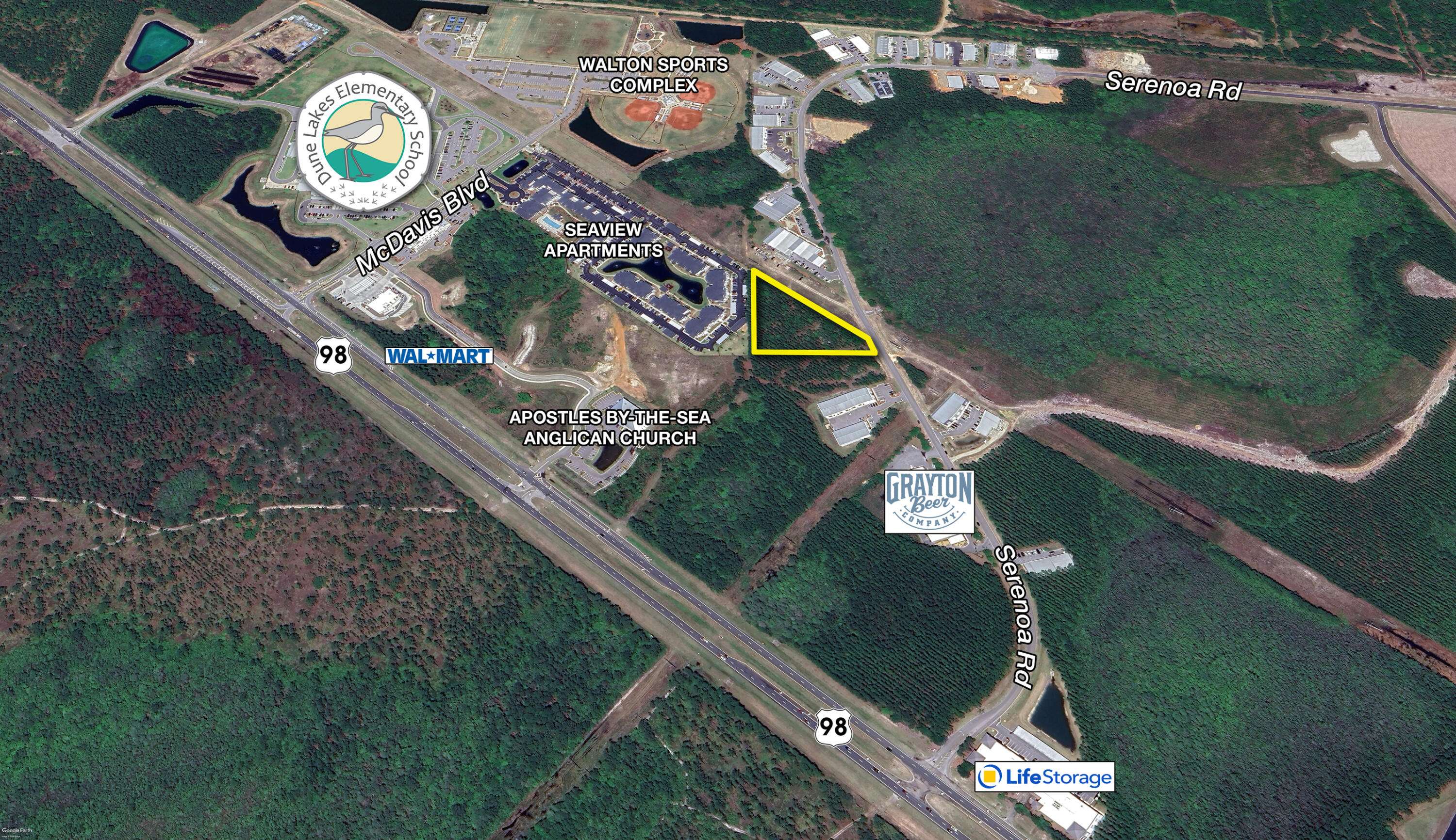 Santa Rosa Beach, FL 32459,5,200 SF Serenoa Road
