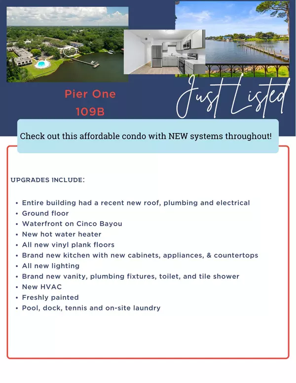 Fort Walton Beach, FL 32547,210 Pelham Road  #109B