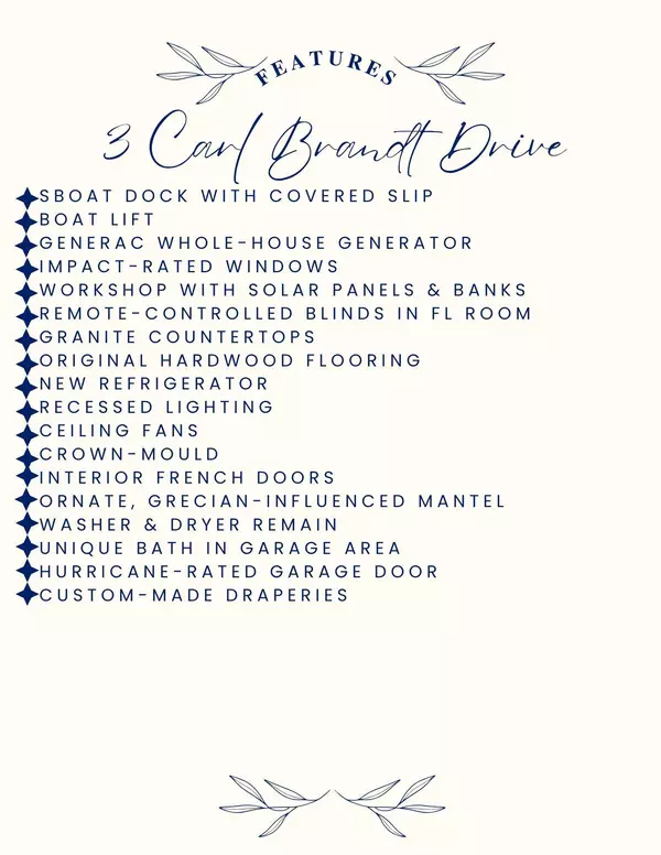 Shalimar, FL 32579,3 Carl Brandt Drive