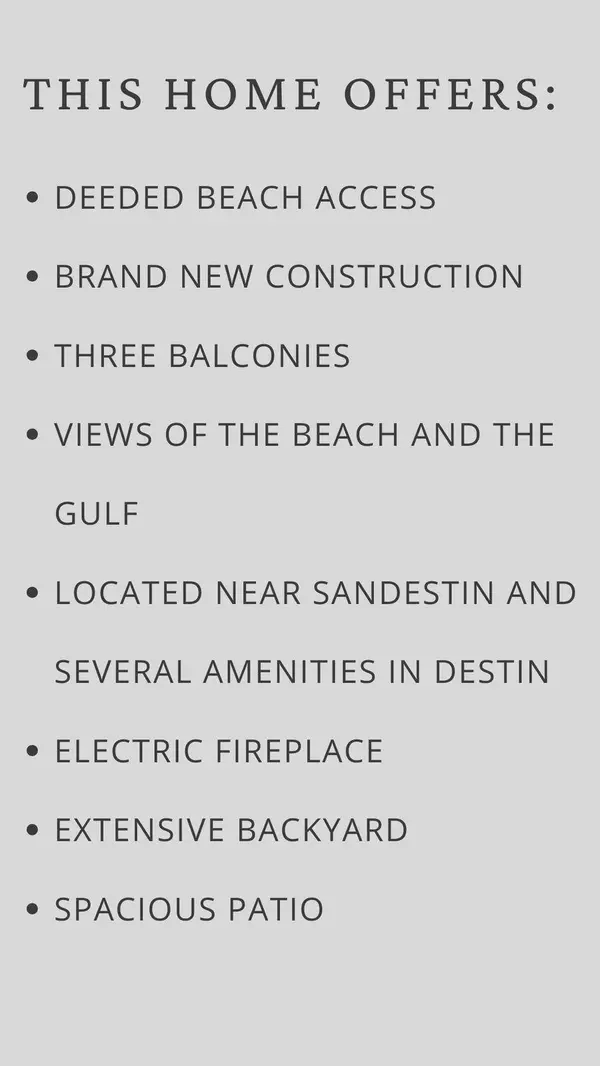 Miramar Beach, FL 32550,162 Casting Lake Road