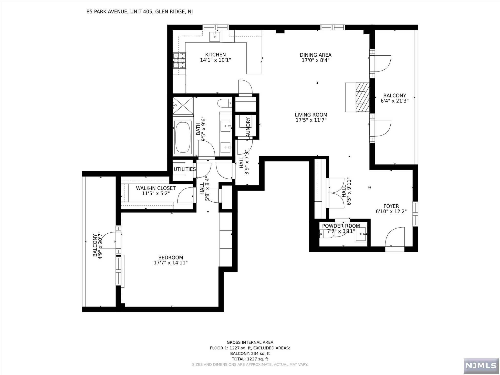 Glen Ridge, NJ 07028,85 Park AVE #405