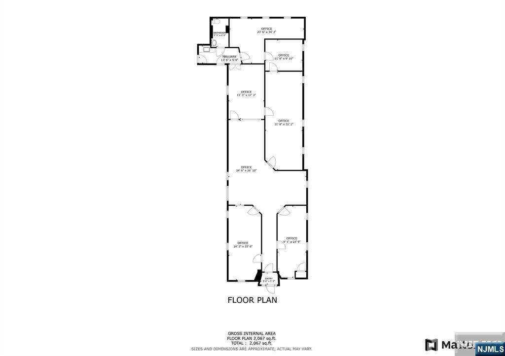 139 S Main ST #GROUND LEVEL, Hackensack, NJ 07601