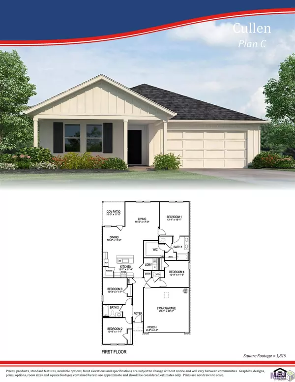 15922 Loussier Dr, Zachary, LA 70791