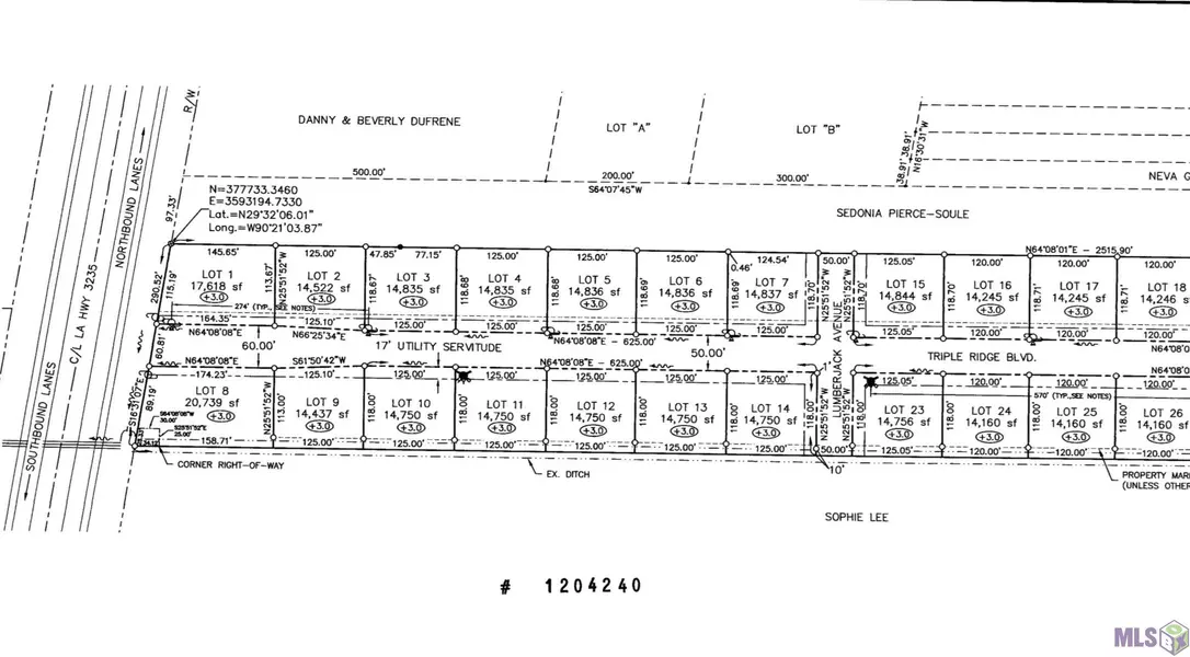 Lot 2 Triple Ridge Blvd, Cut Off, LA 70345