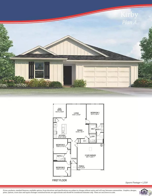 16214 Loussier Dr, Zachary, LA 70791