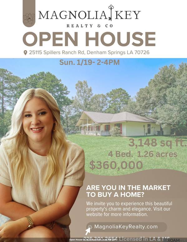 25115 Spillers Ranch Rd, Denham Springs, LA 70726