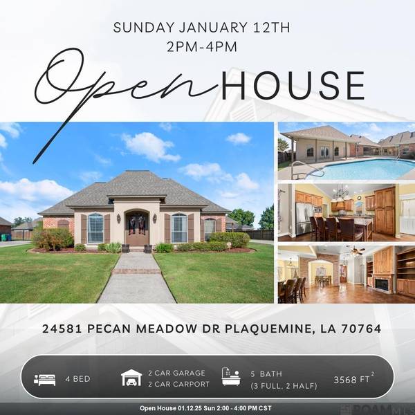 24581 Pecan Meadow Dr, Plaquemine, LA 70764