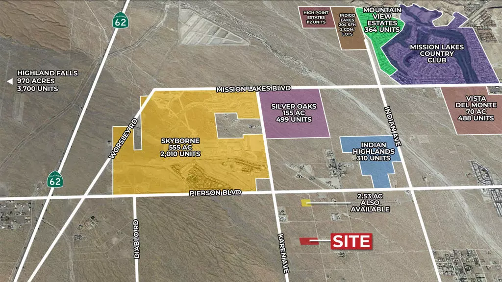 5 .06 Acres Serendipity Rd, Desert Hot Springs, CA 92240