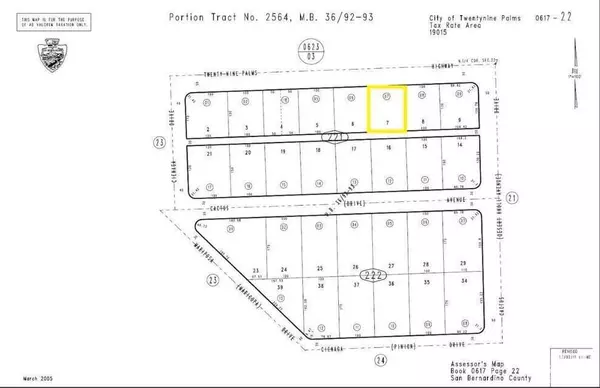 29 Palms, CA 92277,Commercial Lot Twentynine Palms HWY